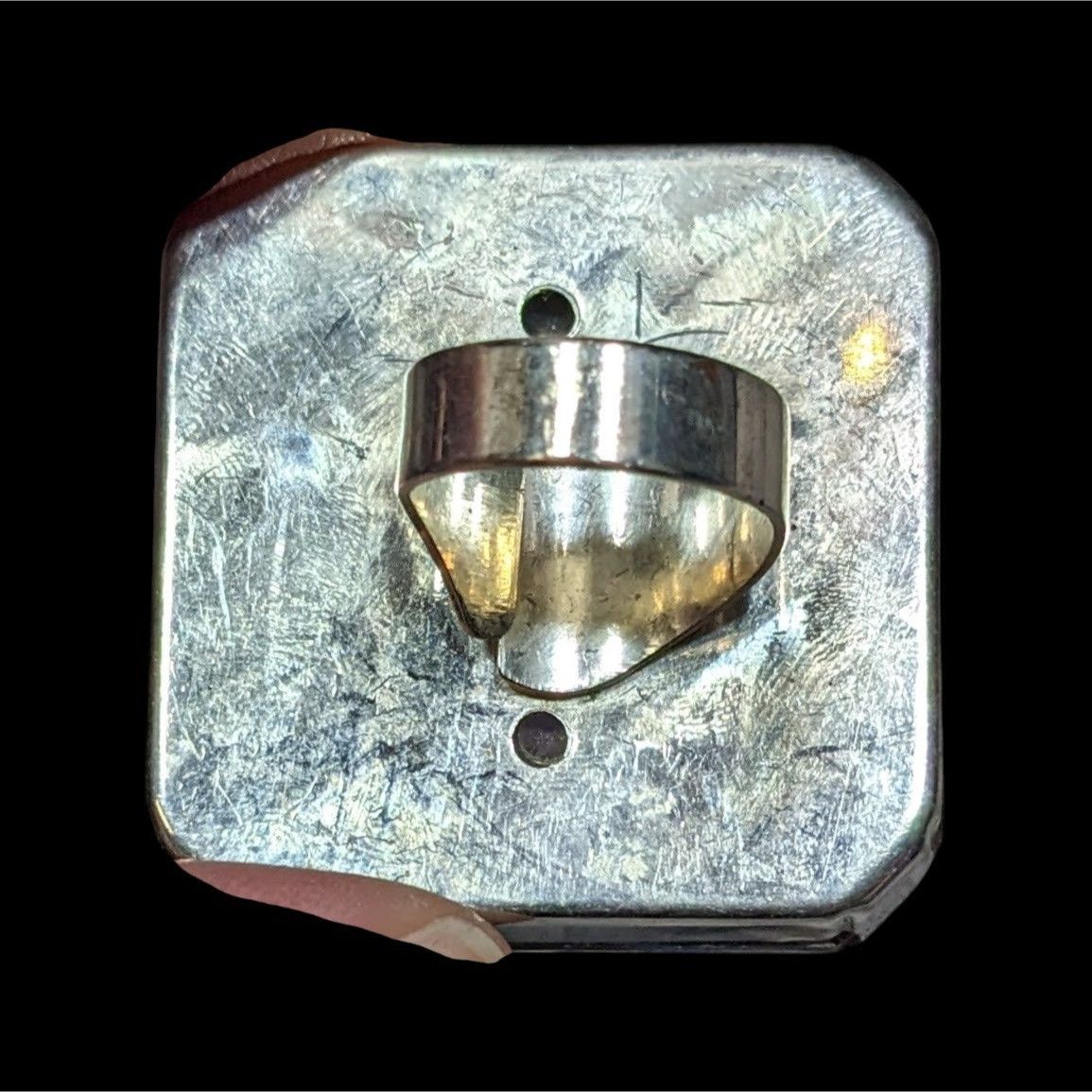 Other Fantasy Glam Rainbow Glass Oversized Faceted Costume Ring Size ONE SIZE - 13 Thumbnail