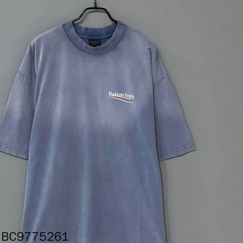 Other Balenciaga Blue Gradient Coke Short Sleeve Size US XXL / EU 58 / 5 - 2 Thumbnail
