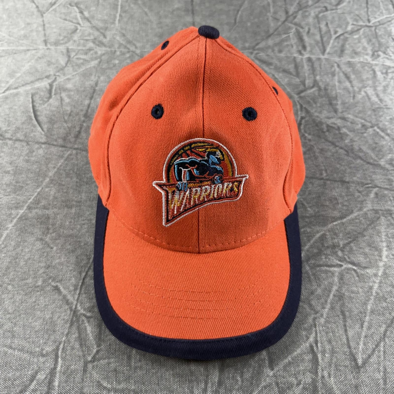 NBA NBA Hat Orange Golden State Warriors Vintage Size ONE SIZE - 1 Thumbnail