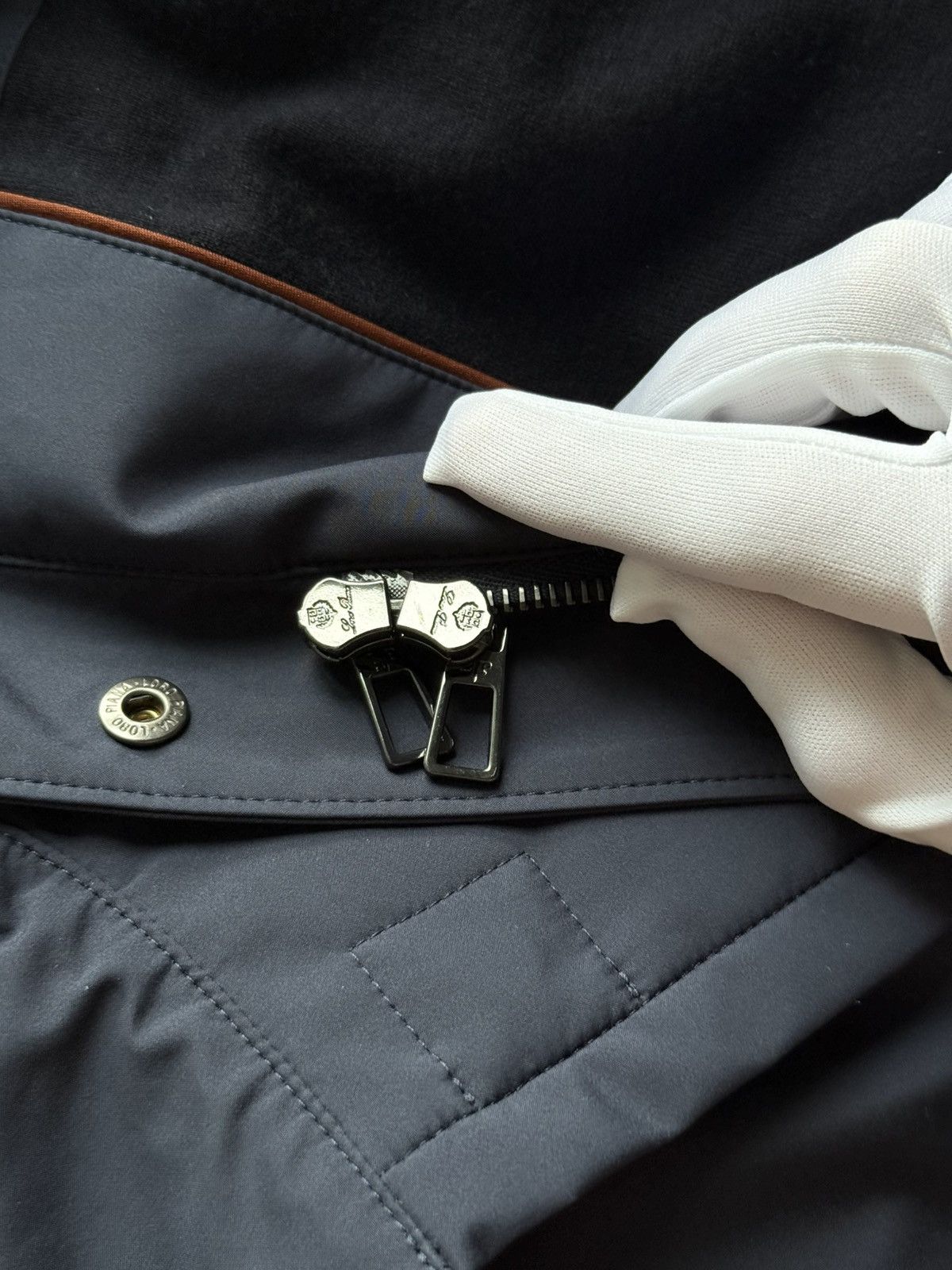Loro Piana Loro Piana Navy Traveler Windmate Jacket Meb Size US L / EU 52-54 / 3 - 15 Thumbnail