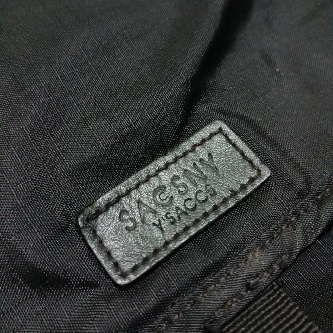 Yohji Yamamoto Yohji Yamamoto Sacsny Y'saccs black nylon shoulder bag Size ONE SIZE - 3 Thumbnail