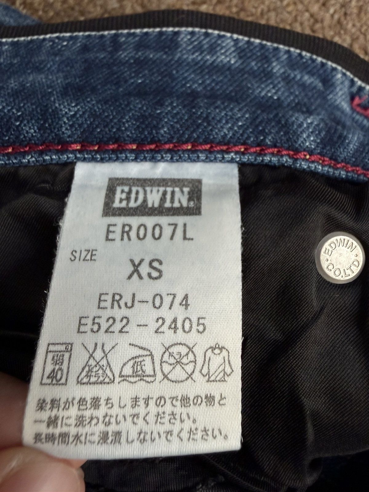 Edwin Vintage Edwin Jerseys Jeans Denim Pants Size 29" - 7 Thumbnail