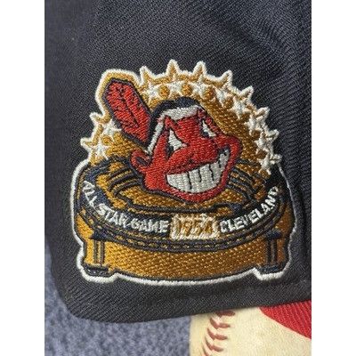 New Era Cleveland Indians 59FIFTY Hat Club 7 1/8 Chief Wahoo 1954 Al Size ONE SIZE - 3 Thumbnail