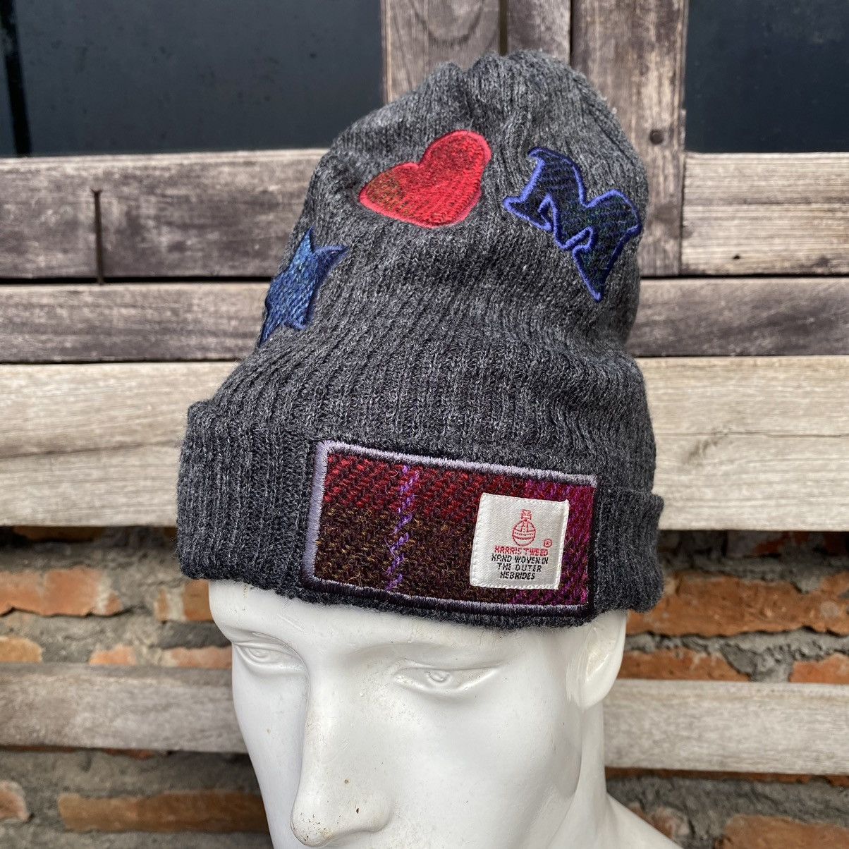 Harris Tweed HARRIS TWEED UNIQUE BEANIE HATS Size ONE SIZE - 1 Thumbnail