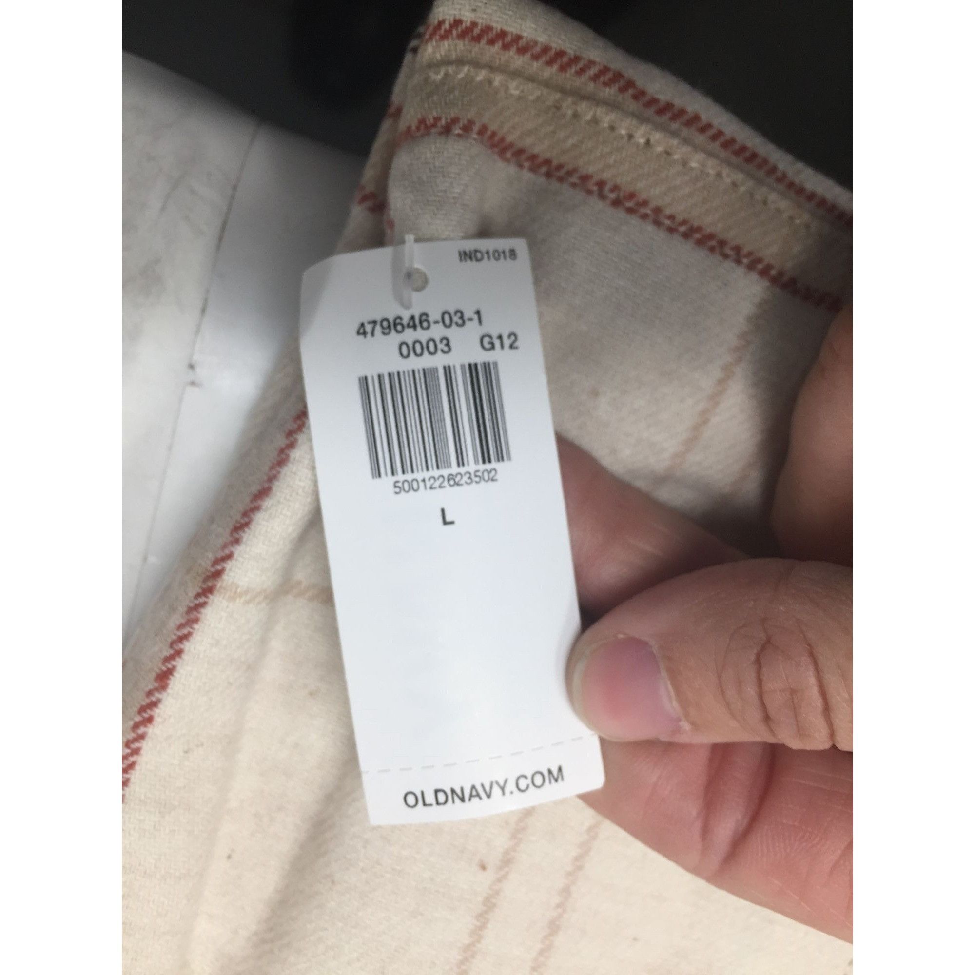 Old Navy Old Navy Mens Plaid Flannel Size Large- New with Tags Size US L / EU 52-54 / 3 - 8 Thumbnail