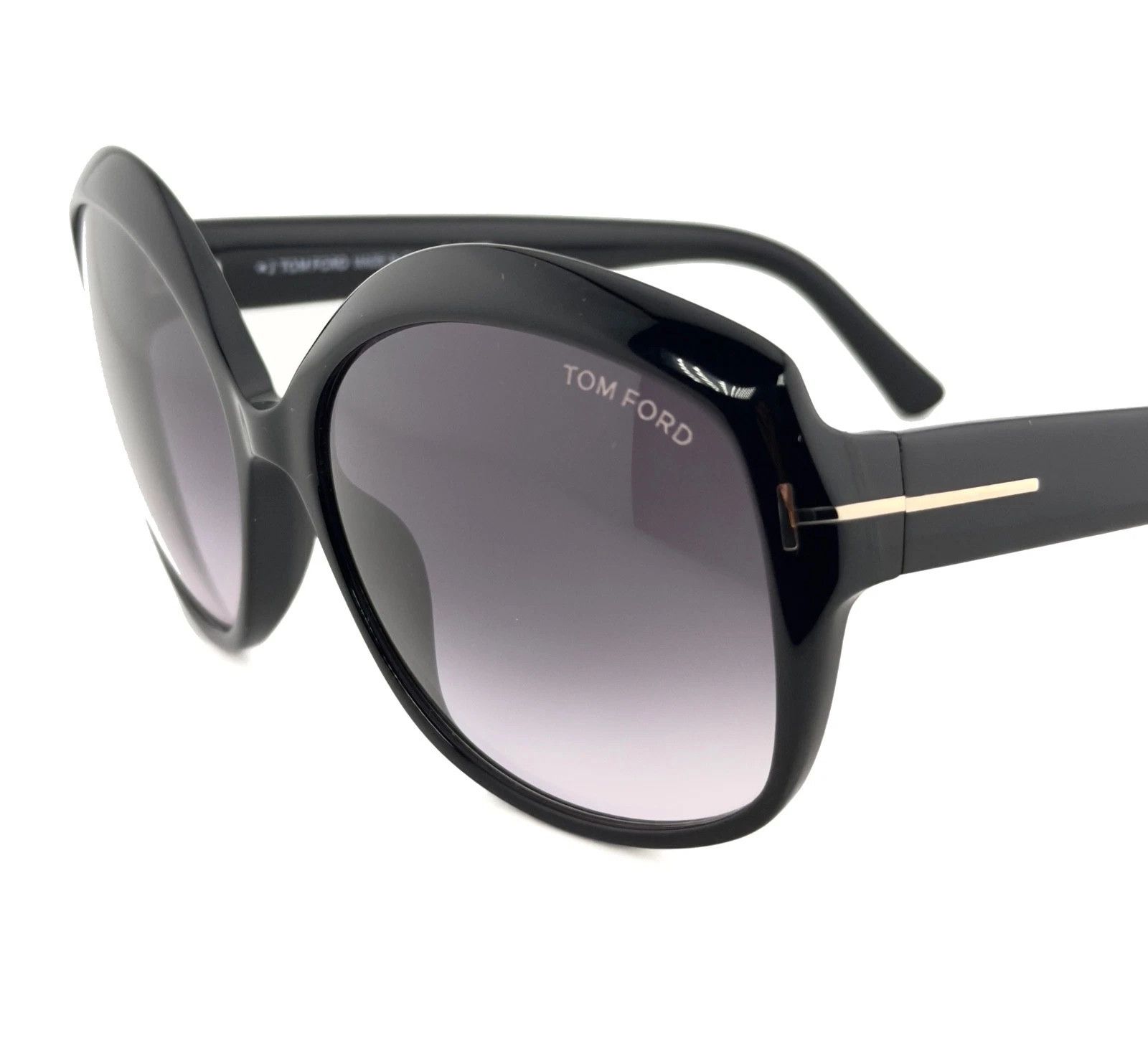 Tom Ford TOM FORD CHIARA TF0919 01B Black Bold Sunglass 0919 FT0919 Size ONE SIZE - 6 Thumbnail