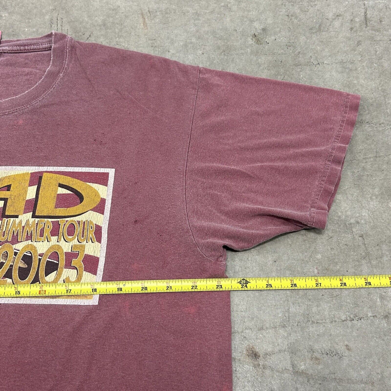Band Tees × Grateful Dead × Vintage Vintage Grateful Dead Summer Tour 2003 T Shirt Size US L / EU 52-54 / 3 - 7 Thumbnail