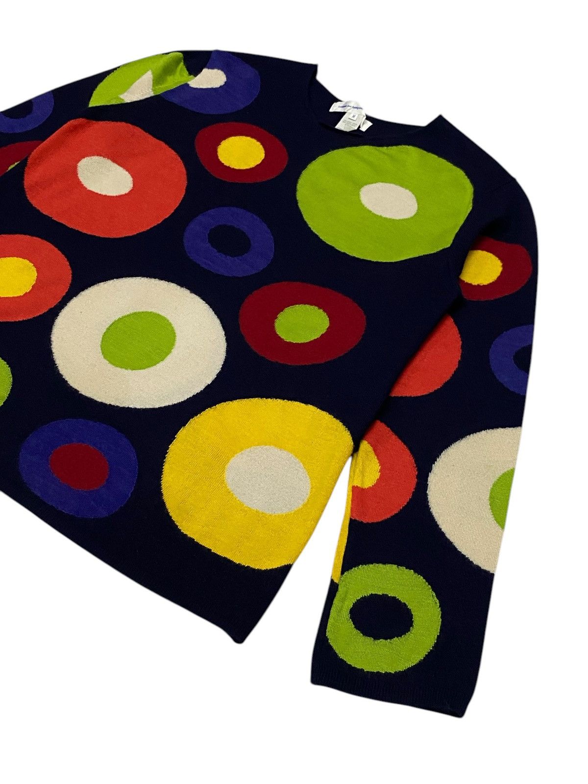 Comme des Garcons Comme Des Garçons SHIRT Multicolor Knit Sweater Size US M / EU 48-50 / 2 - 20 Thumbnail