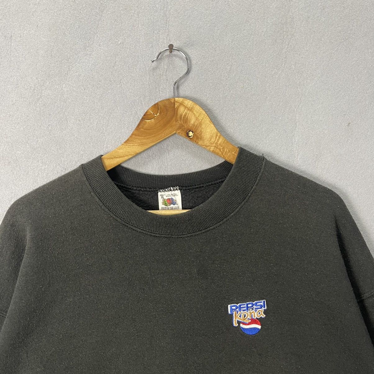 Fruit Of The Loom 90s Pepsi Kona Embroidered Crewneck Sweatshirt Size US XL / EU 56 / 4 - 2 Thumbnail