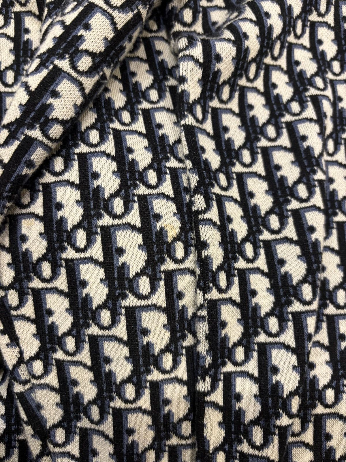 Dior Dior Knit Monogram Button Up Shirt Size US M / EU 48-50 / 2 - 3 Thumbnail