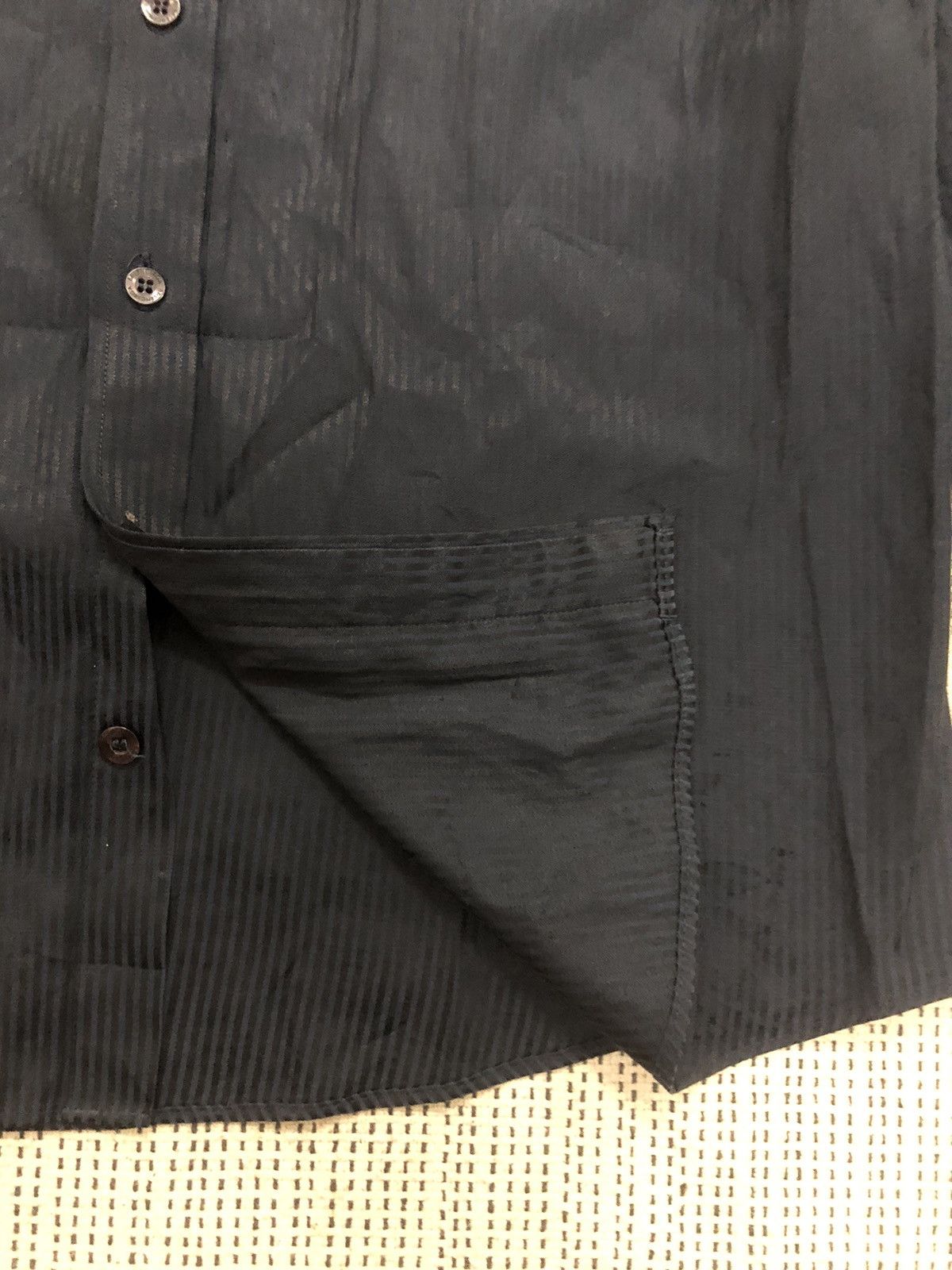 Balenciaga BALENCIAGA MEN LINEN BUTTON UP Size US M / EU 48-50 / 2 - 2 Thumbnail