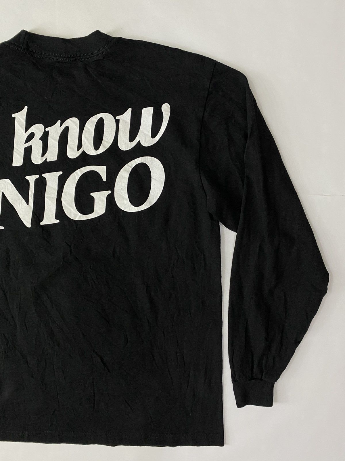 Band Tees I KNOW NIGO LONG SLEEVE TEE. Size US L / EU 52-54 / 3 - 11 Thumbnail
