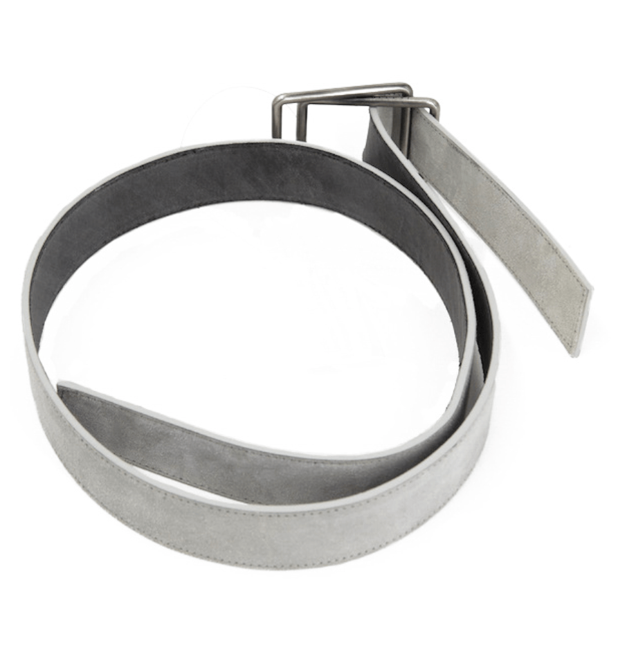 Deepti NWT Stone Crux Reversible Belt - White and Slate Leather Size ONE SIZE - 4 Thumbnail