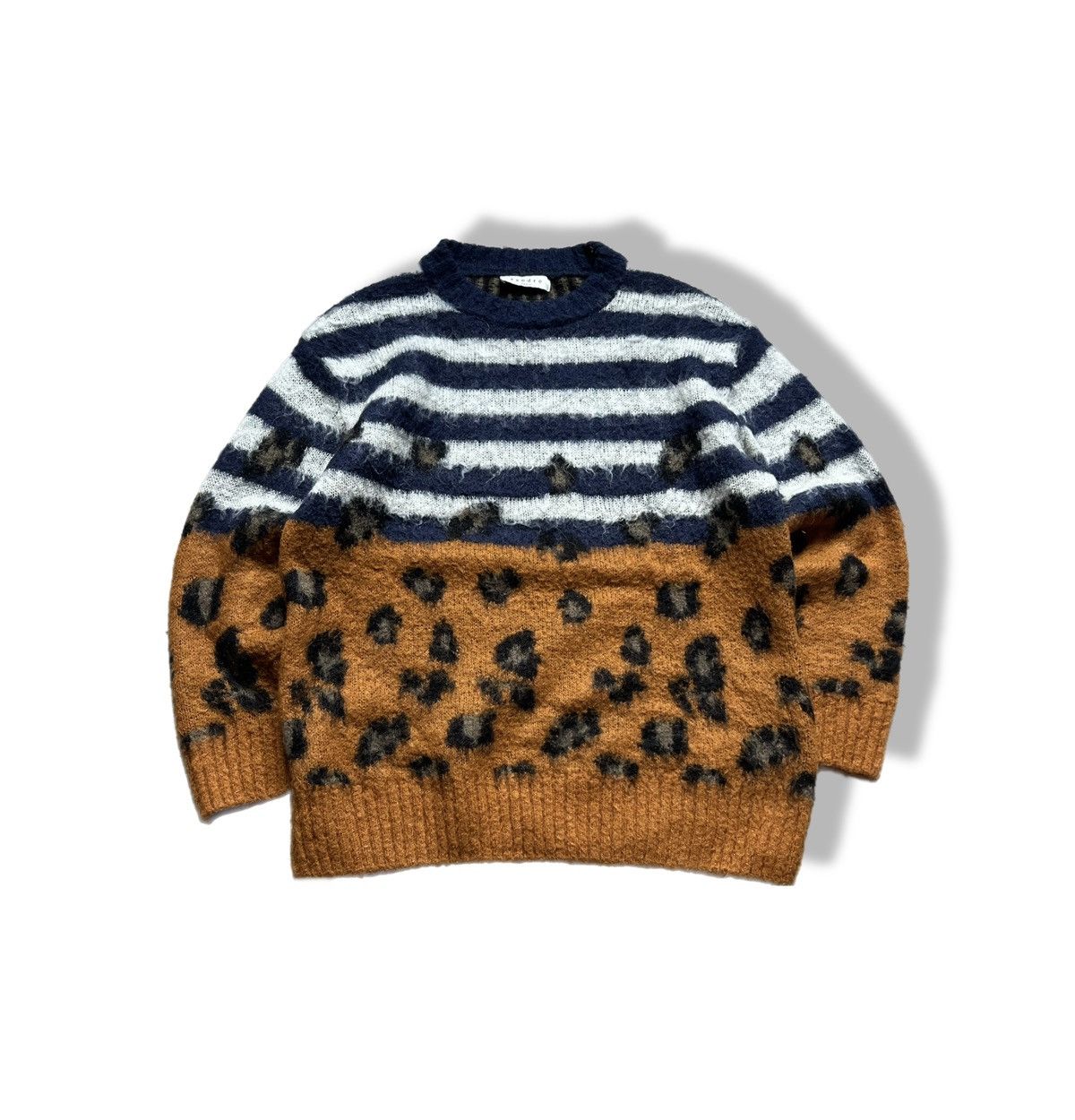 Sandro Sandro Vintage Mohair Sweater with Y2K Knitted 90s Size US S / EU 44-46 / 1 - 1 Thumbnail