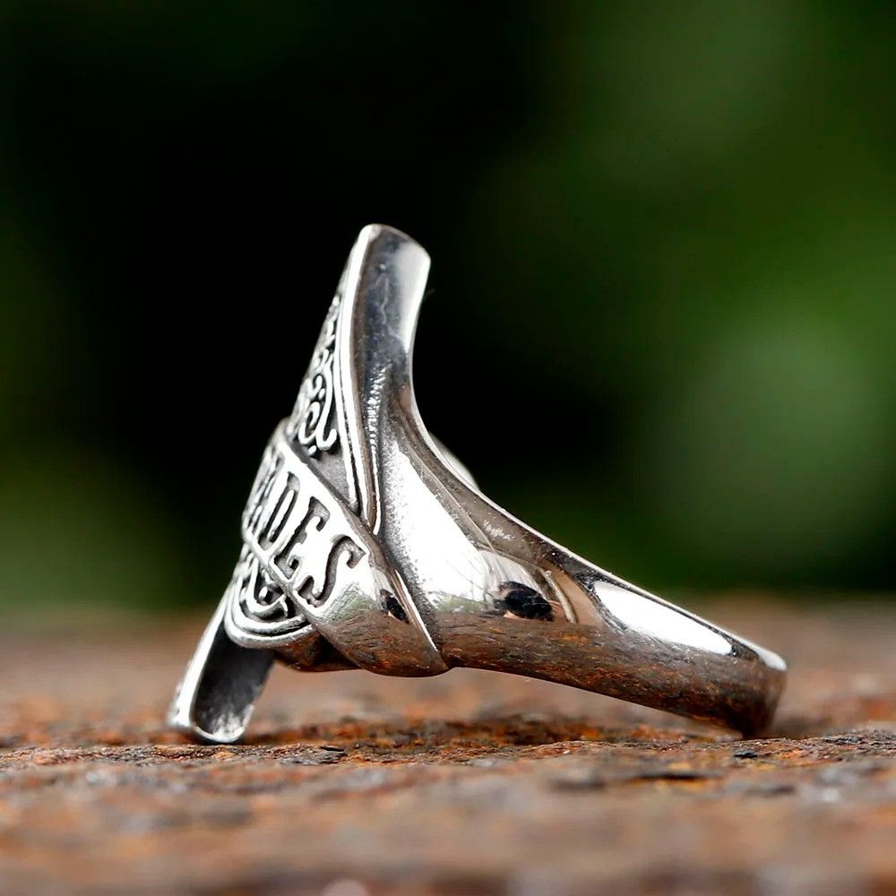 Jewelry Ace of spade Ring Streetwear Jewelry Fashion Gift Size ONE SIZE - 4 Thumbnail