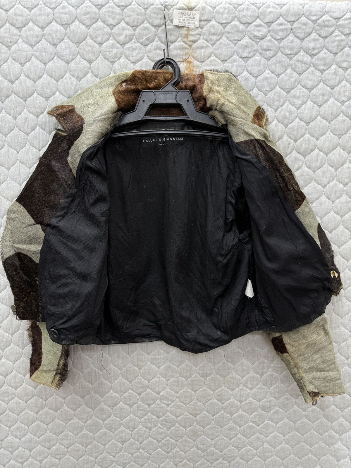 Calugi e Gianelli 🔥🔥🔥ARCHIVE CALUGI E GIANNELLI LEATHER JACKET Size M / US 6-8 / IT 42-44 - 11 Thumbnail