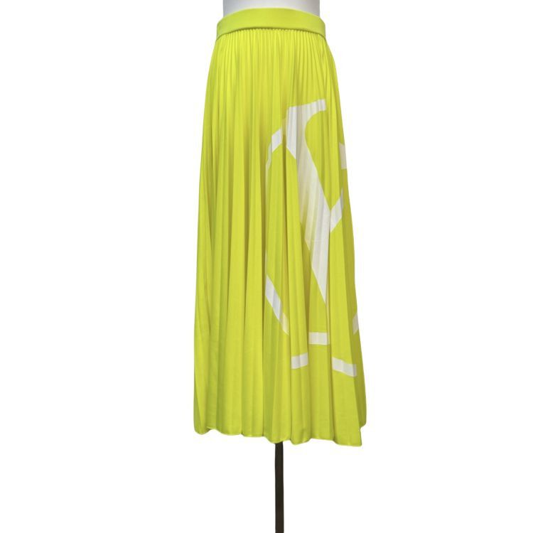 Valentino Valentino Pleated Midi Skirt Size S Size 27" / US 4 / IT 40 - 1 Thumbnail