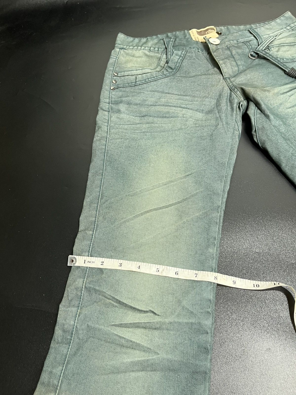 If Six Was Nine × Japanese Brand × Le Grande Bleu (L.G.B.) Japanese Samuel And Kevin Flared Jeans Size US 30 / EU 46 - 13 Thumbnail