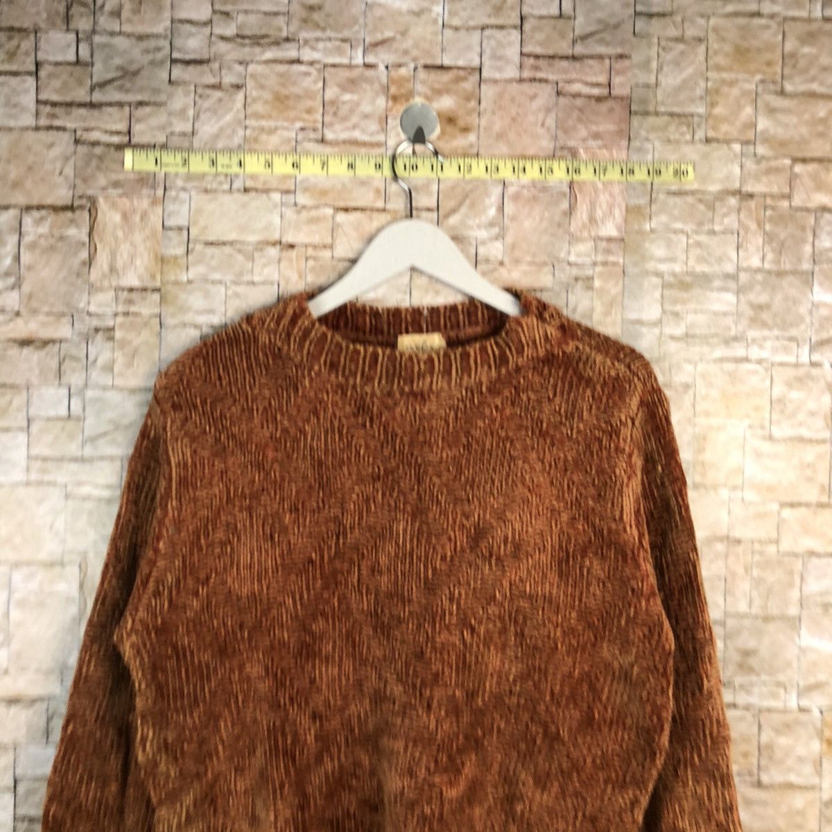 Homespun Knitwear × Japanese Brand MB Brown vintage Knitwear #A1073 Size M / US 6-8 / IT 42-44 - 3 Thumbnail