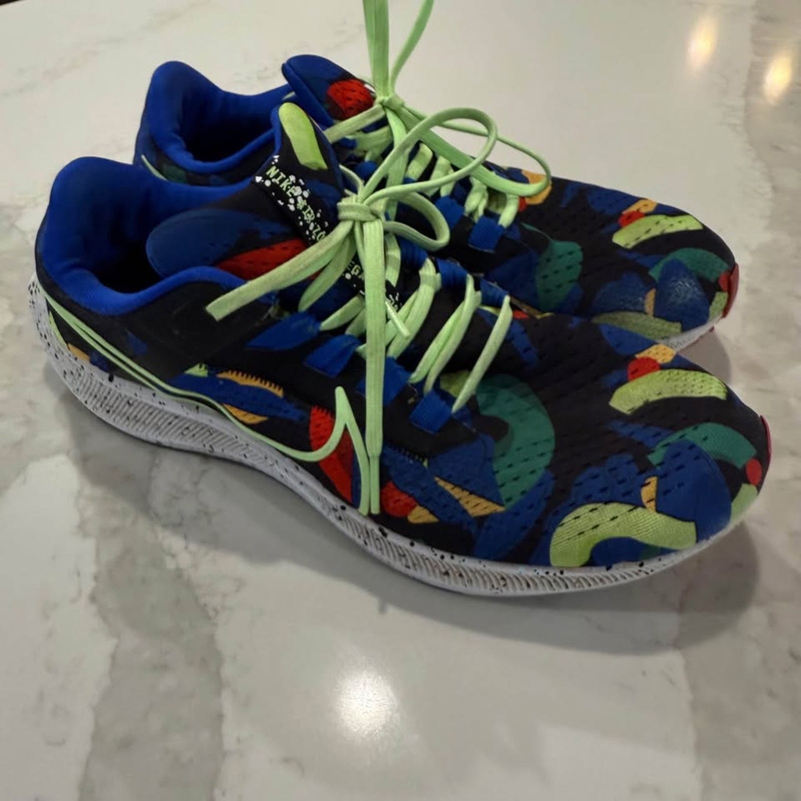 Nike Nike Air Zoom Pegasus38 KellyAnna London RunningShoe Men10.5 Size US 10.5 / EU 43-44 - 10 Thumbnail