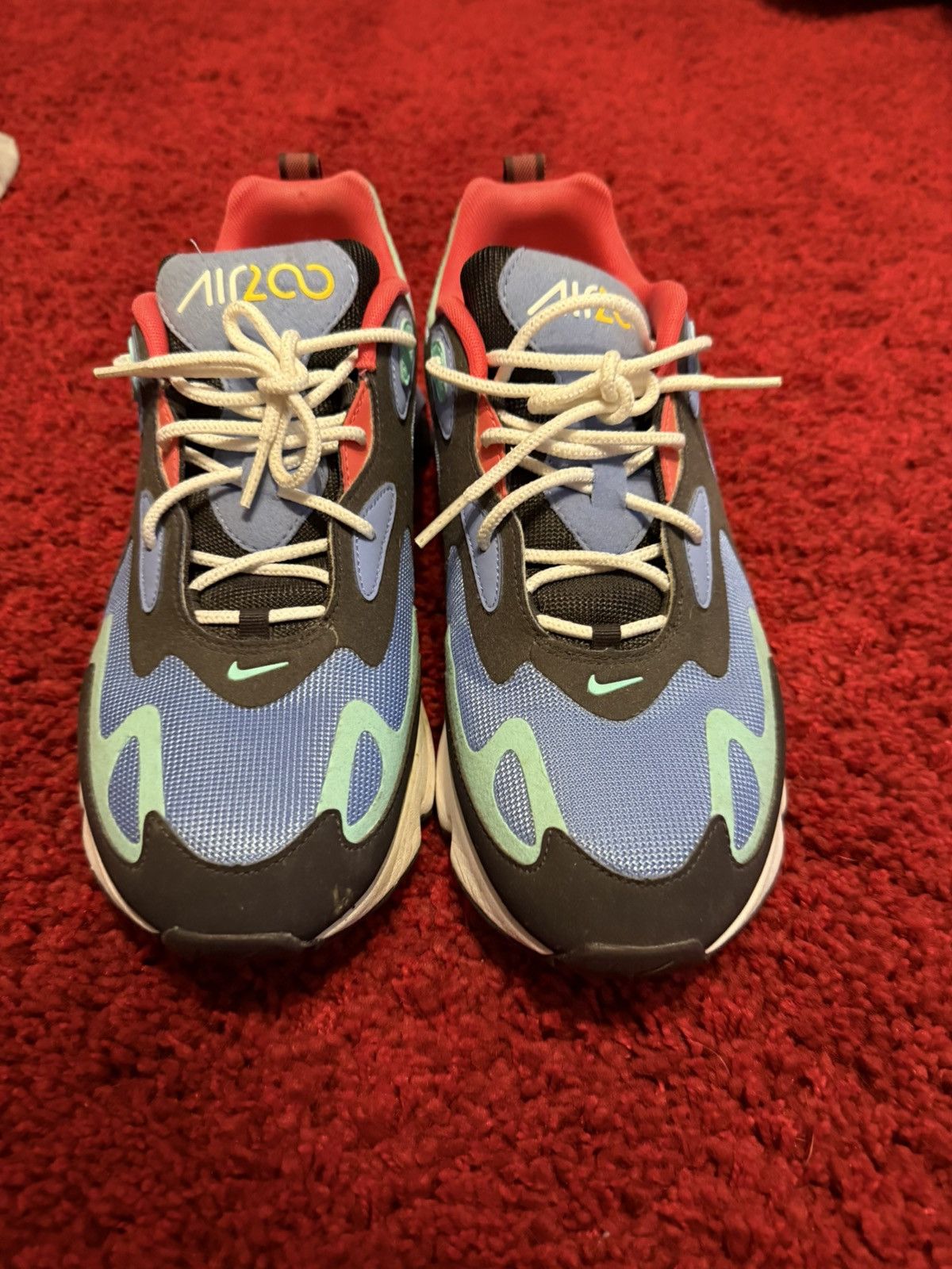 Nike Blue multi colored Nike Airmax 200s Size US 11.5 / EU 44-45 - 1 Thumbnail
