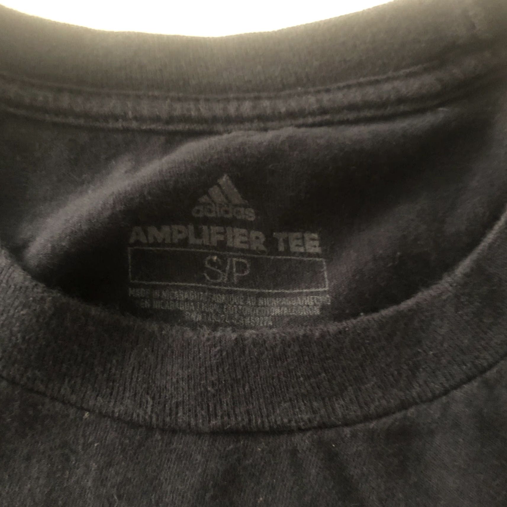 Adidas Adidas Tee Black Logo T-Shirt Men’s S Small Short Sleeve Crew Neck Knit Cotton Regular XSmall? Size US S / EU 44-46 / 1 - 3 Thumbnail