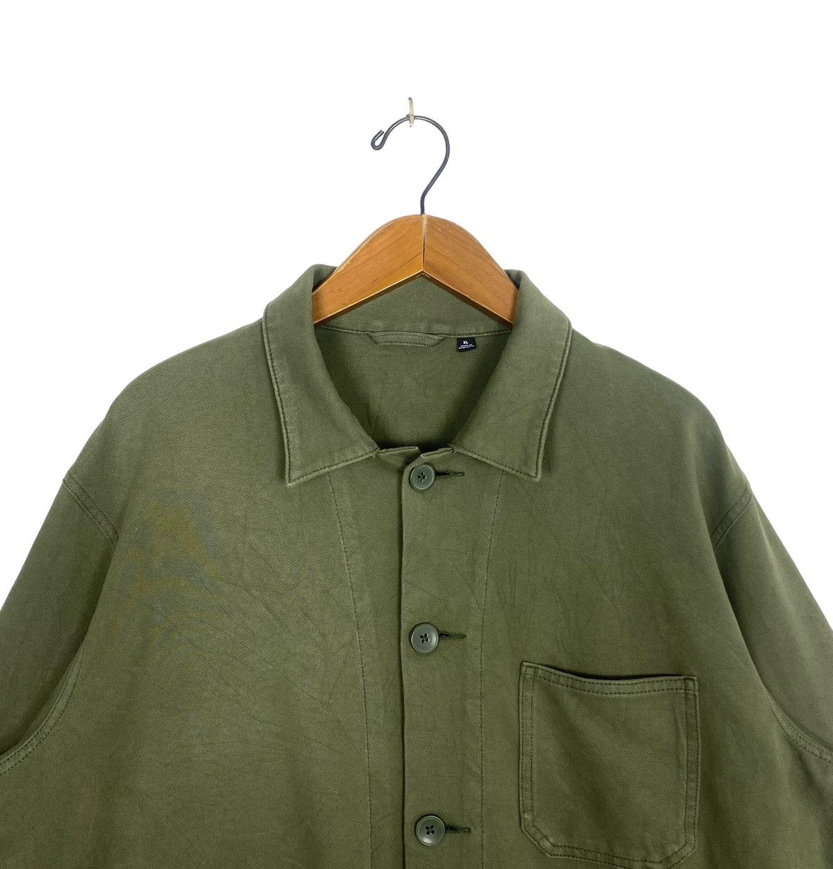 Rare‼️ Uniqlo Chore Shirt Green Army