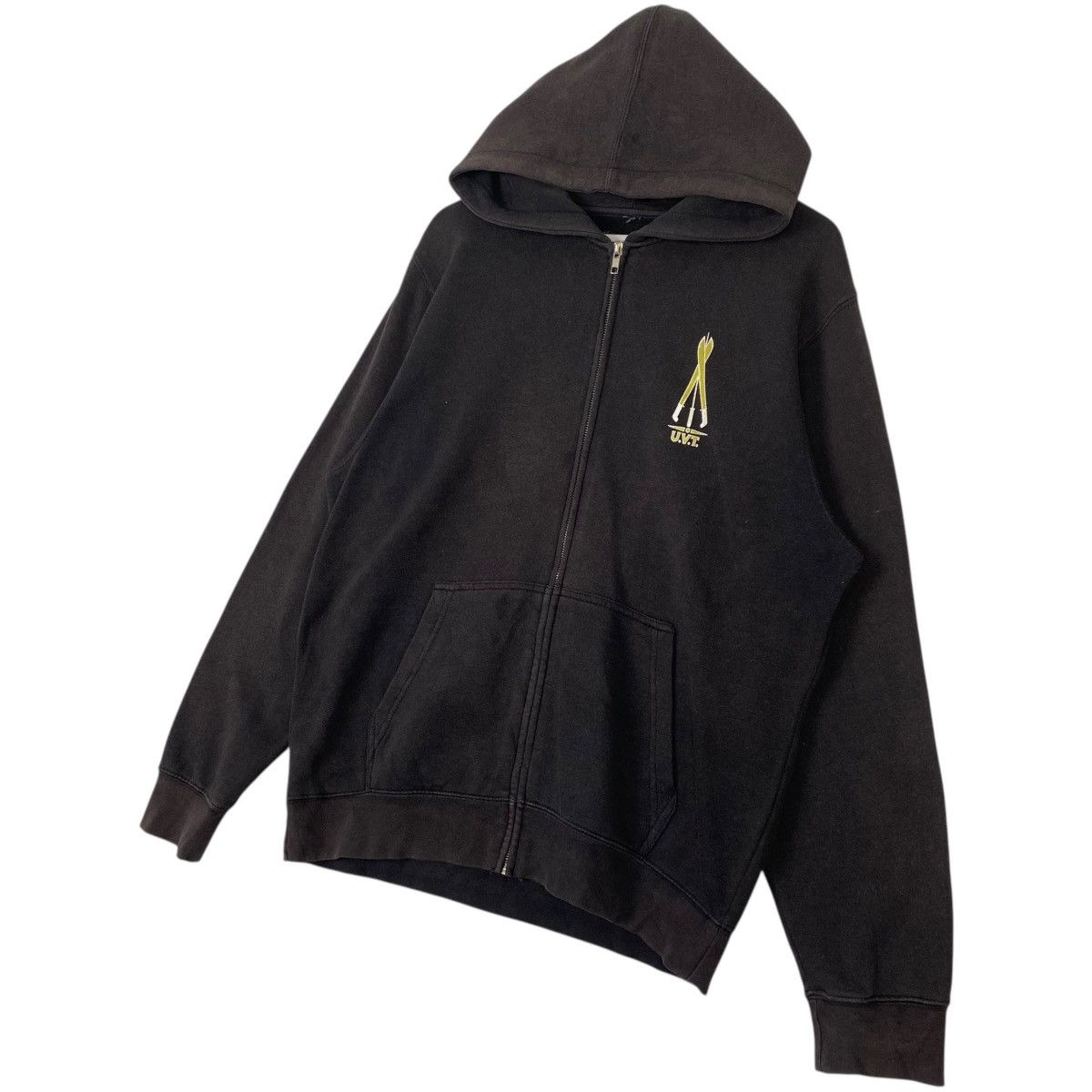 Other Vintage Us Versus Them Full Zip Hoodie Sweater Brown Size US M / EU 48-50 / 2 - 2 Thumbnail