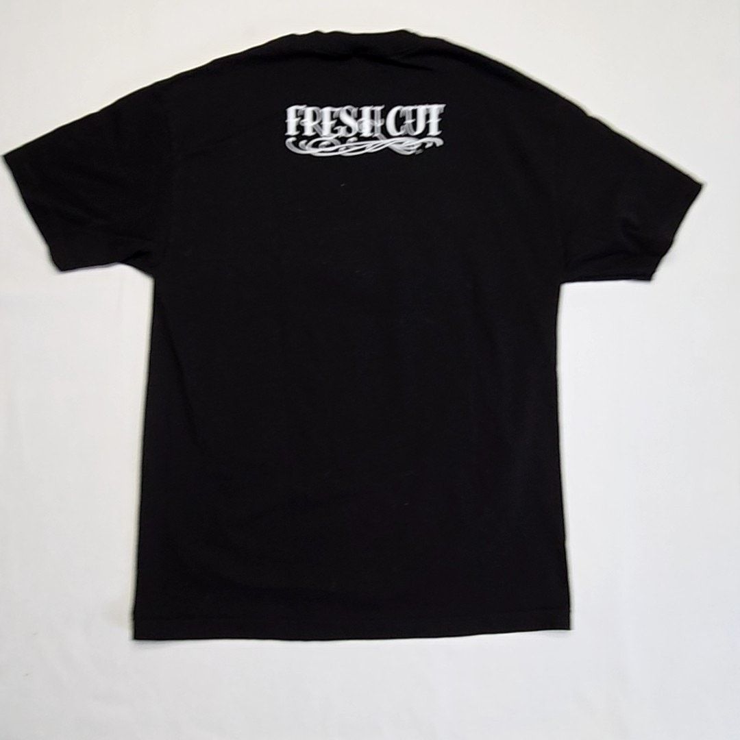 Other Fresh Cut Barber Skull Tee Skeleton Barber Black L Shirt Size US L / EU 52-54 / 3 - 4 Thumbnail