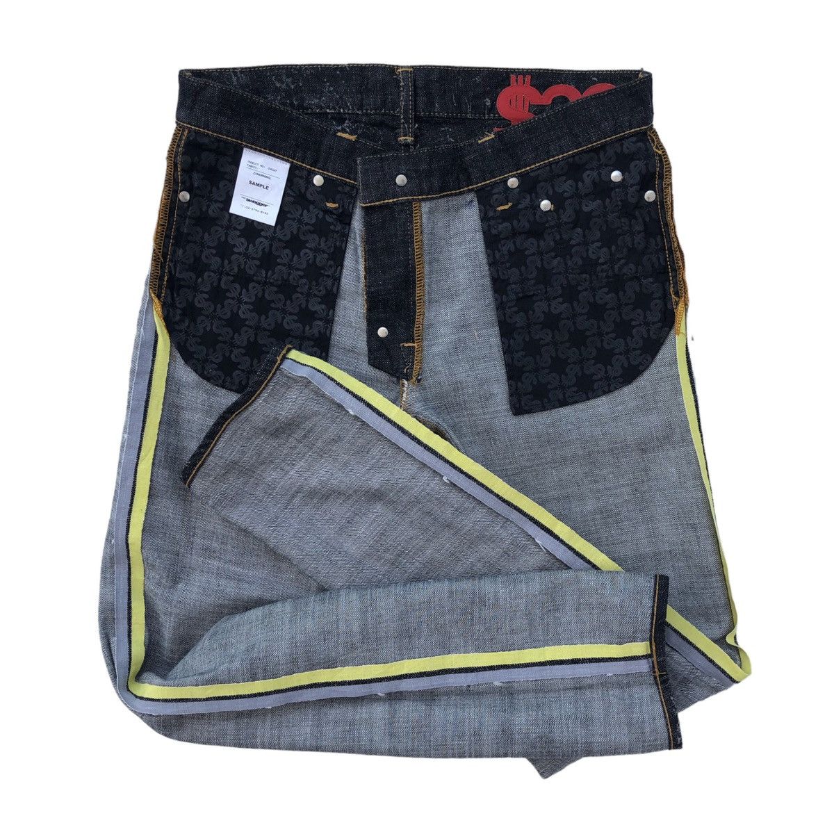 Swagger Swagger Selvedge Abstract Art Jeans Size US 30 / EU 46 - 13 Thumbnail