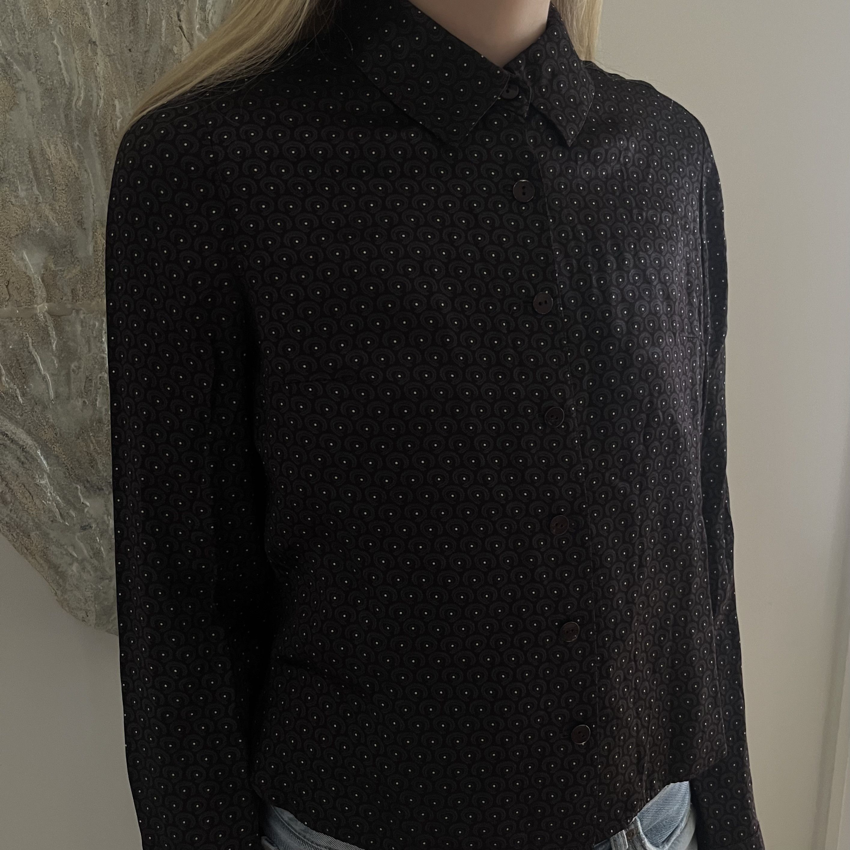 Balenciaga Balenciaga La Mode Women's Button Up Shirt Size S / US 4 / IT 40 - 3 Thumbnail