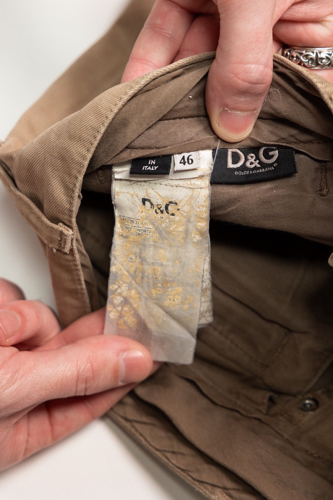 Dolce & Gabbana Archive 2000s Dolce & Gabbana Cargo Pants Size US 30 / EU 46 - 6 Thumbnail