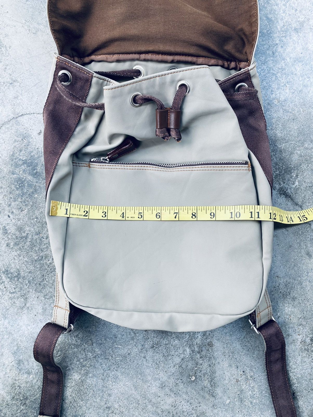 Yohji Yamamoto Vintage Yohji Yamamoto Y’saccs Backpack Size ONE SIZE - 21 Thumbnail
