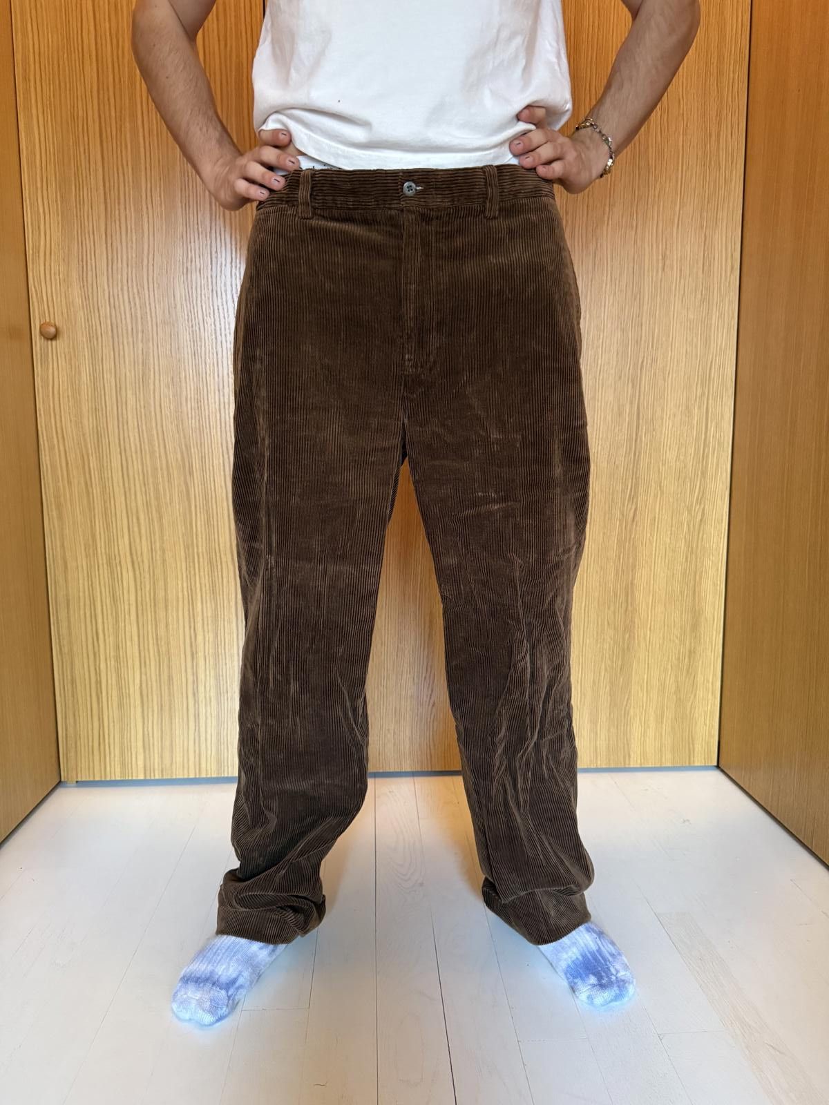 Polo Ralph Lauren Vintage Brown Ralph Lauren Corduroy Pants Size US 32 / EU 48 - 1 Thumbnail