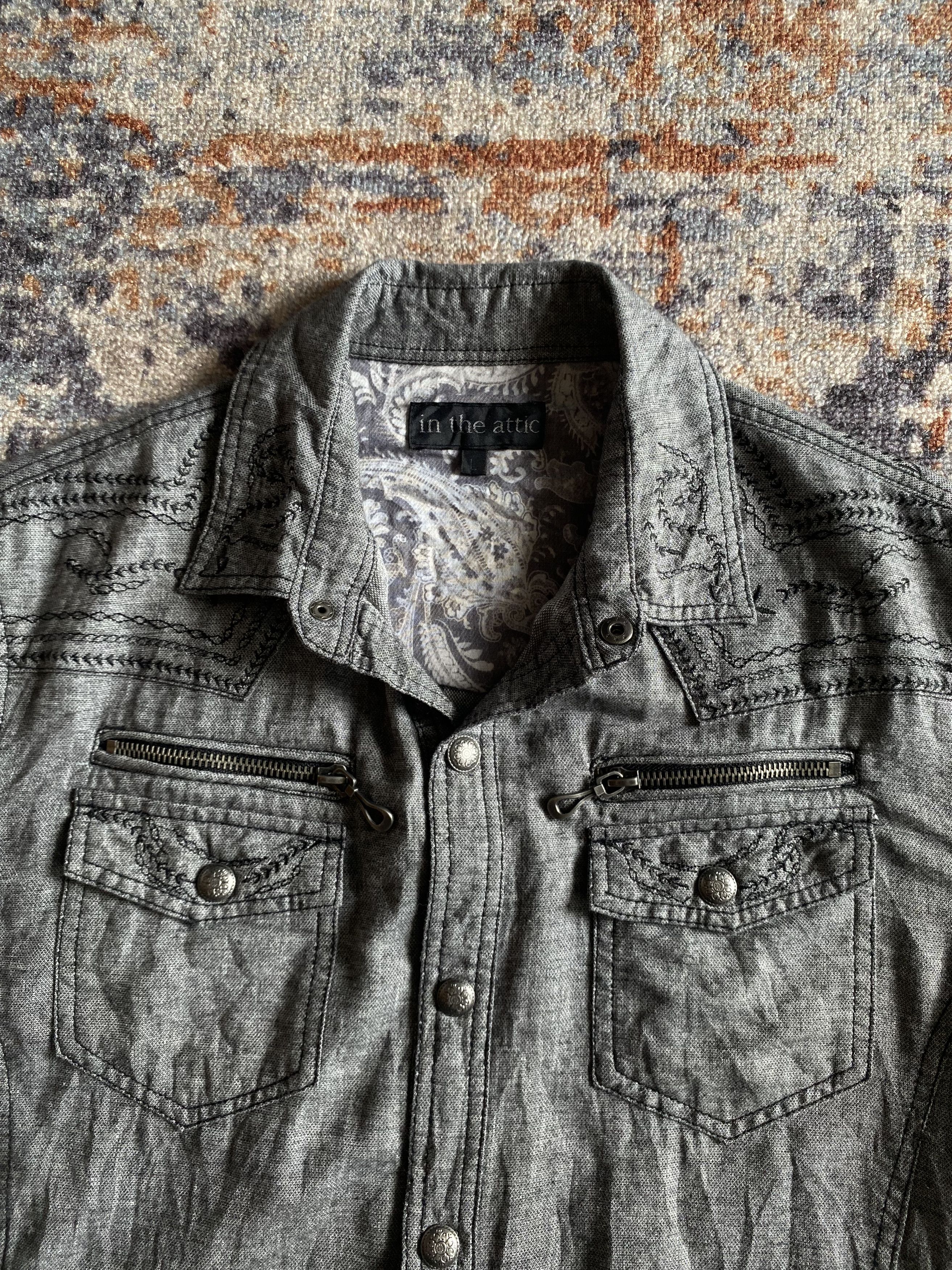 In The Attic × Japanese Brand In the attic shirt Size US M / EU 48-50 / 2 - 2 Thumbnail