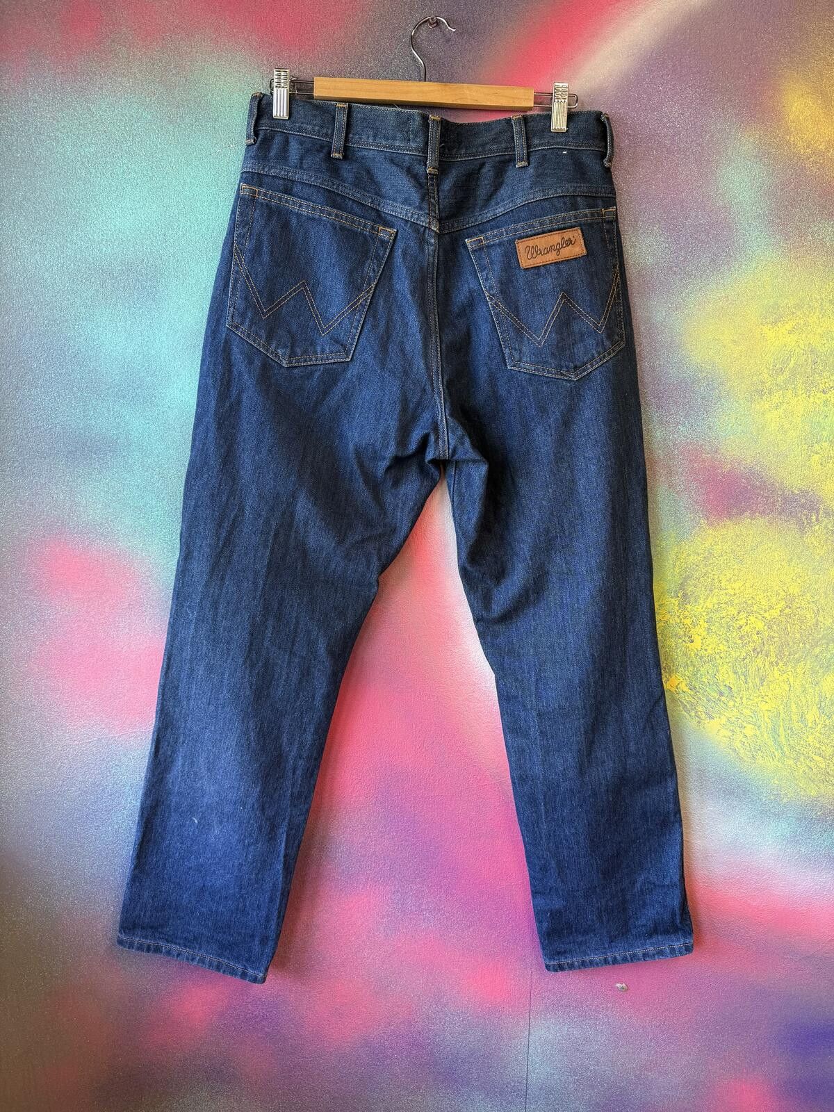 Wrangler Wrangler Texas Jeans - Classic Blue Denim (W 34 L 30) Size US 34 / EU 50 - 5 Thumbnail