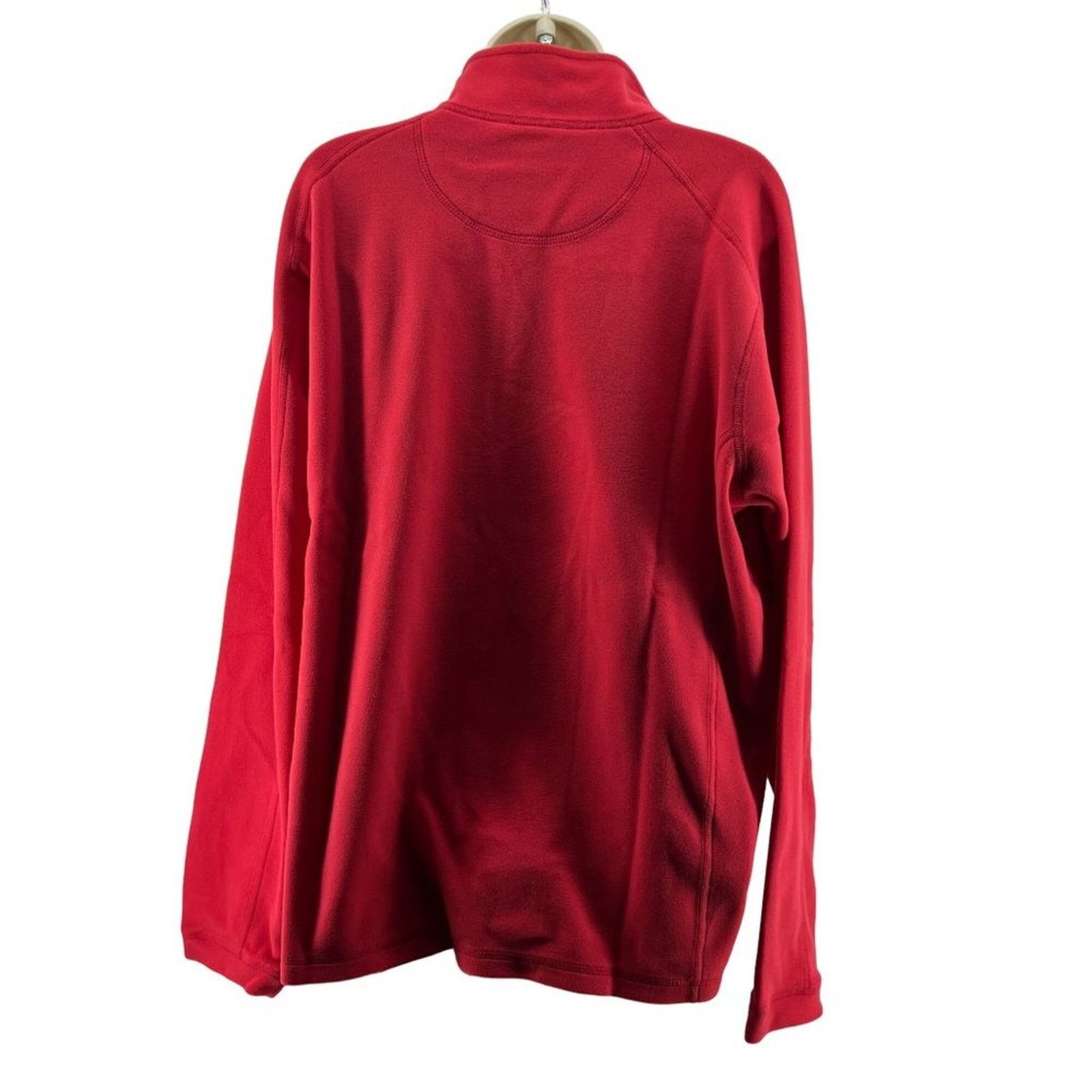 L.L. Bean L.L. Bean 1/4 Zip Fitness Fleece Pullover Cottage Red L Size US L / EU 52-54 / 3 - 6 Thumbnail