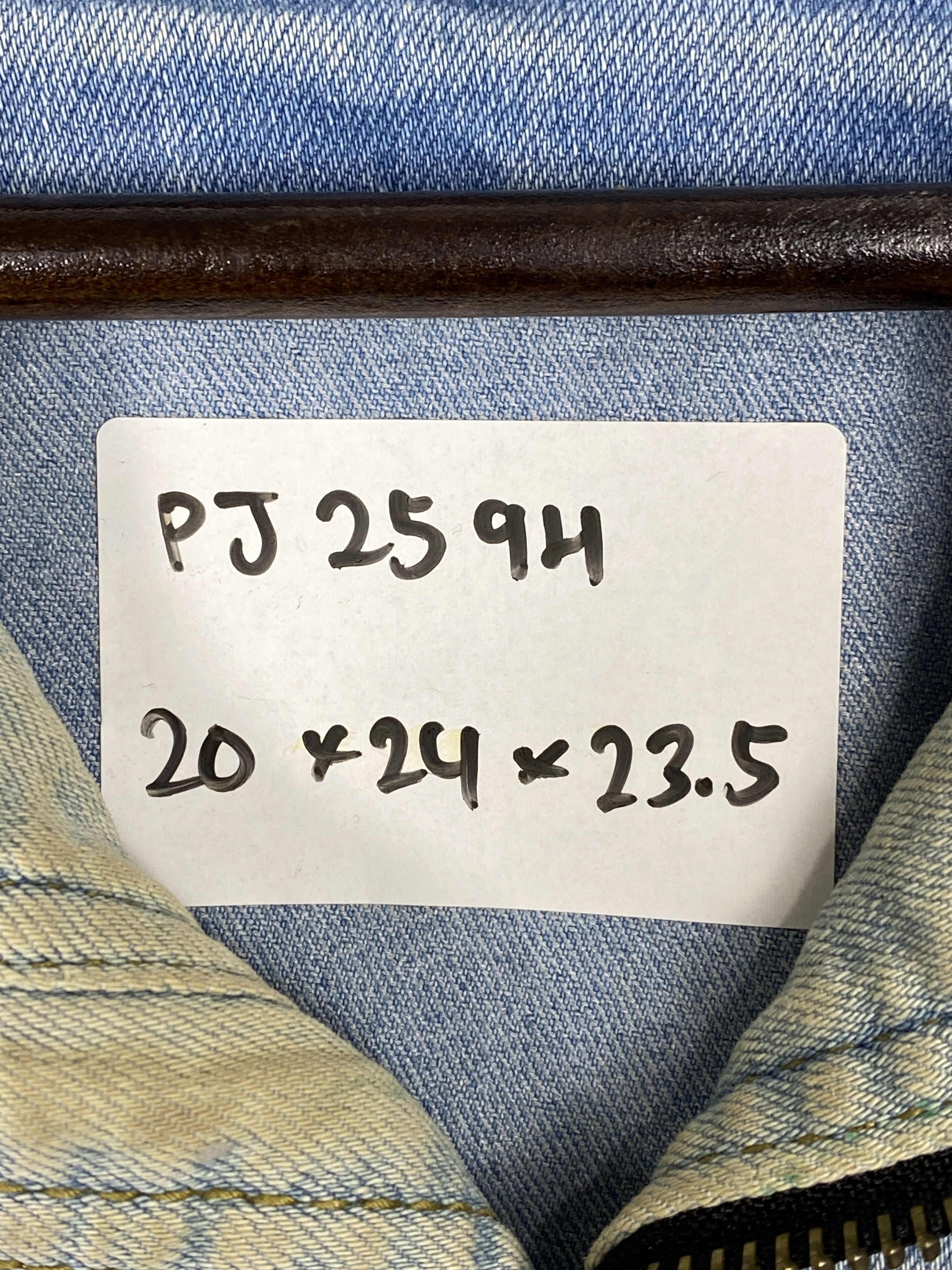 Japanese Brand Vintage Gear Trek Zip Up Light Blue Denim Jacket PJ2594 Size US M / EU 48-50 / 2 - 14 Thumbnail