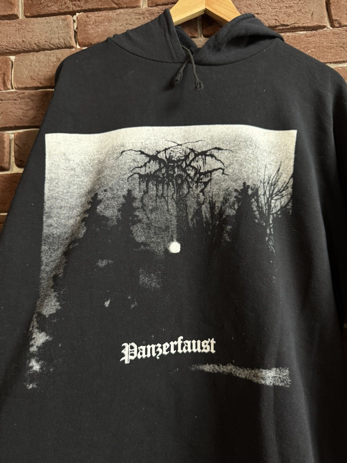 Band Tees Rare 90s DARKTHRONE Panzerfaust Vintage Band Metal Hoodie Size US XL / EU 56 / 4 - 3 Thumbnail