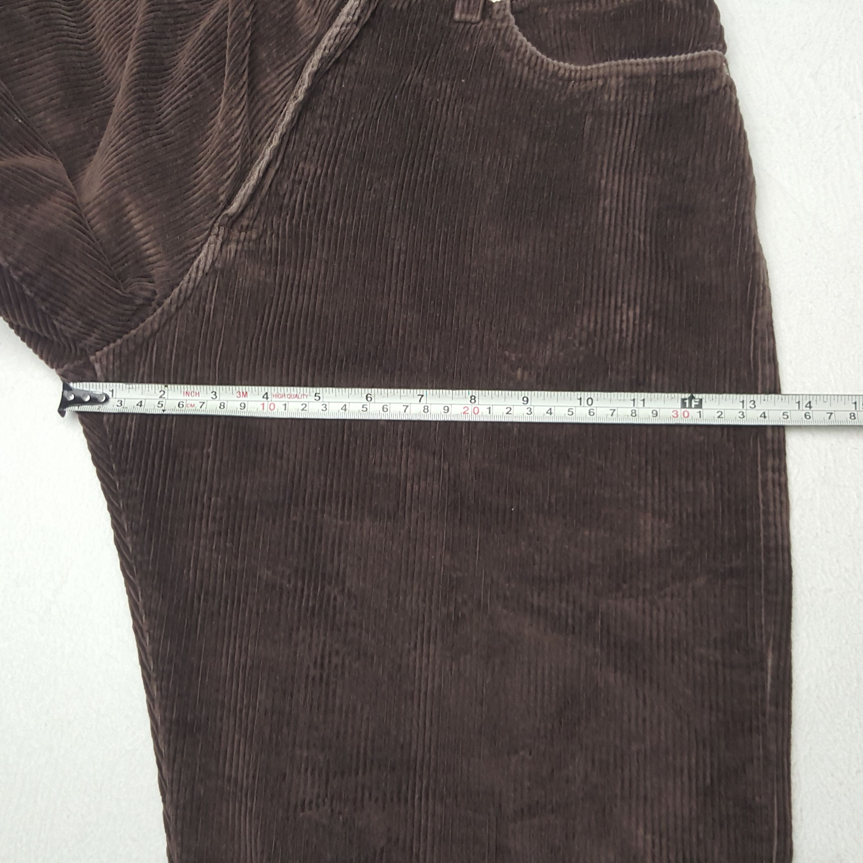Stussy × Vintage Vintage Stussy USA Custom Big Logo Corduroy Pants Size US 27 - 9 Thumbnail