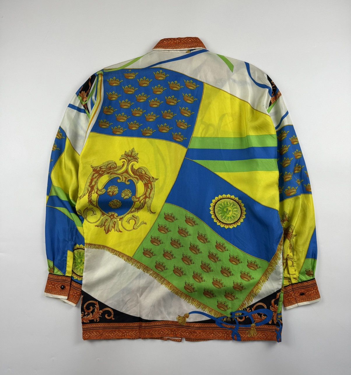 Versace Gianni Versace 1993 Silk Shirt Size US XL / EU 56 / 4 - 2 Thumbnail