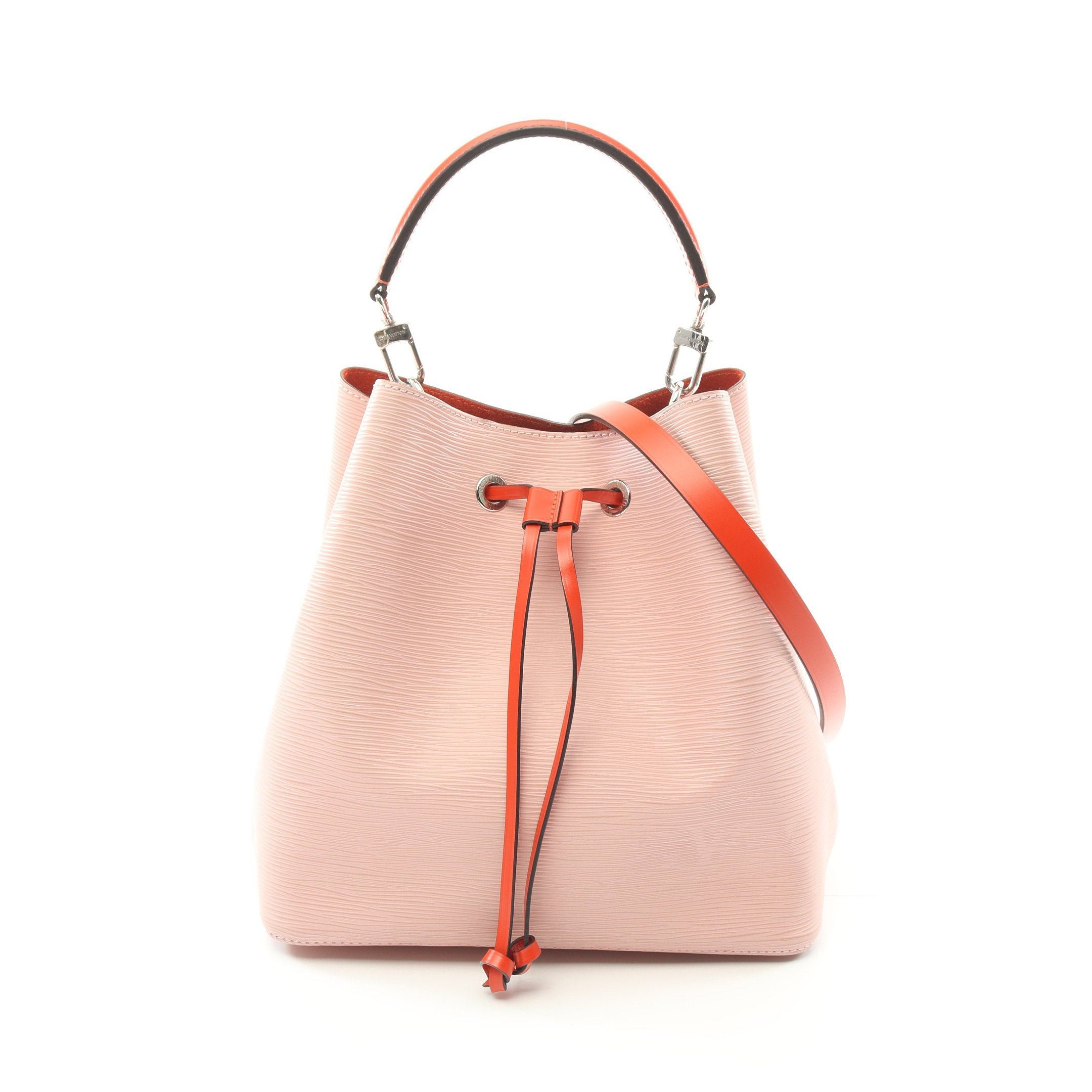 Louis Vuitton Louis Vuitton Neo Noe Epi Rose Ballerine Handbag Leather Light Pink Orange Red Size ONE SIZE - 1 Thumbnail
