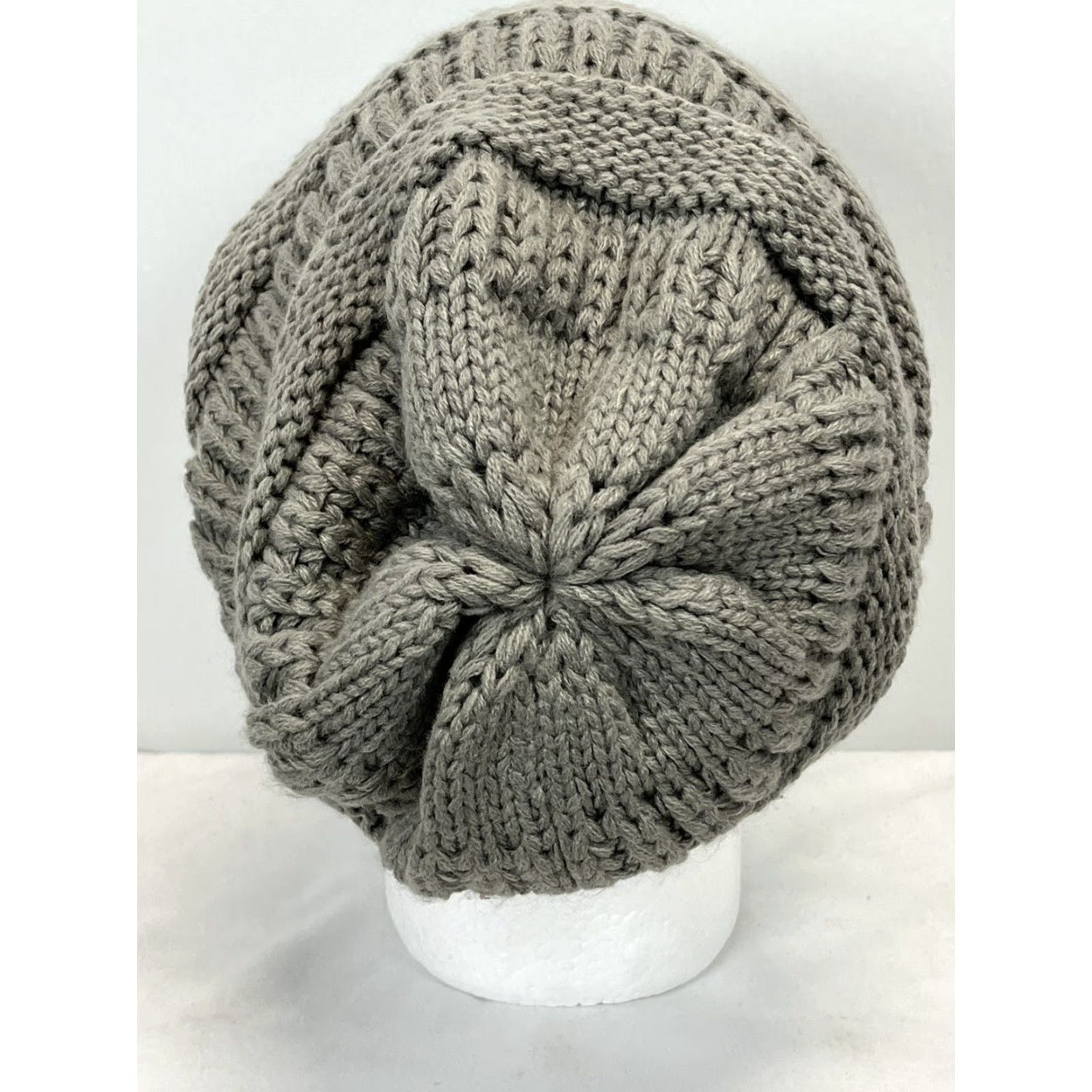 Vintage Furtalk Slouchy Beanie Hat Women One Size Gray Beanie VGUC Size ONE SIZE - 3 Thumbnail