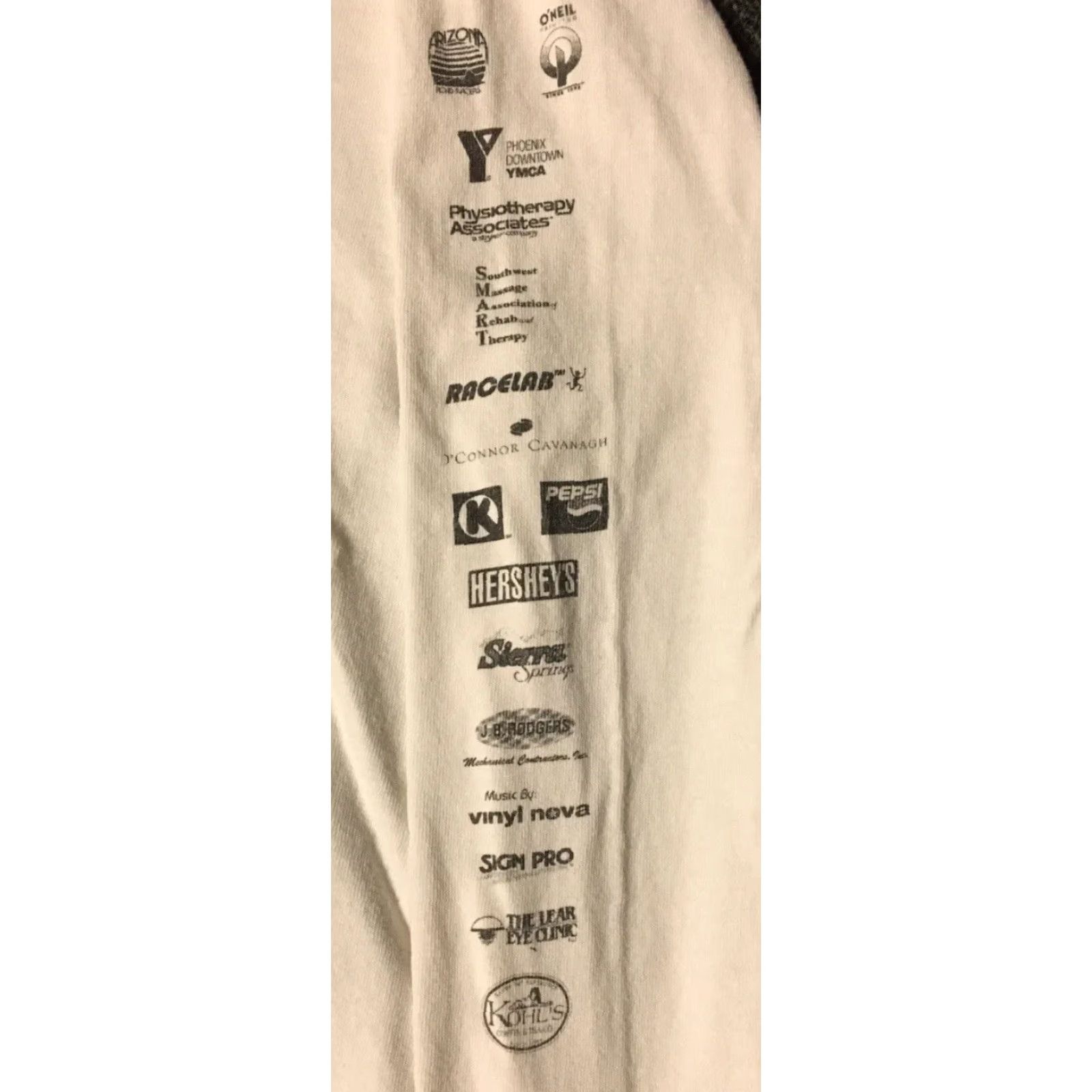Vintage VINTAGE Phoenix YMCA Marathon Eagle Shirt M White 90s Grunge Retro Track Size US M / EU 48-50 / 2 - 4 Thumbnail