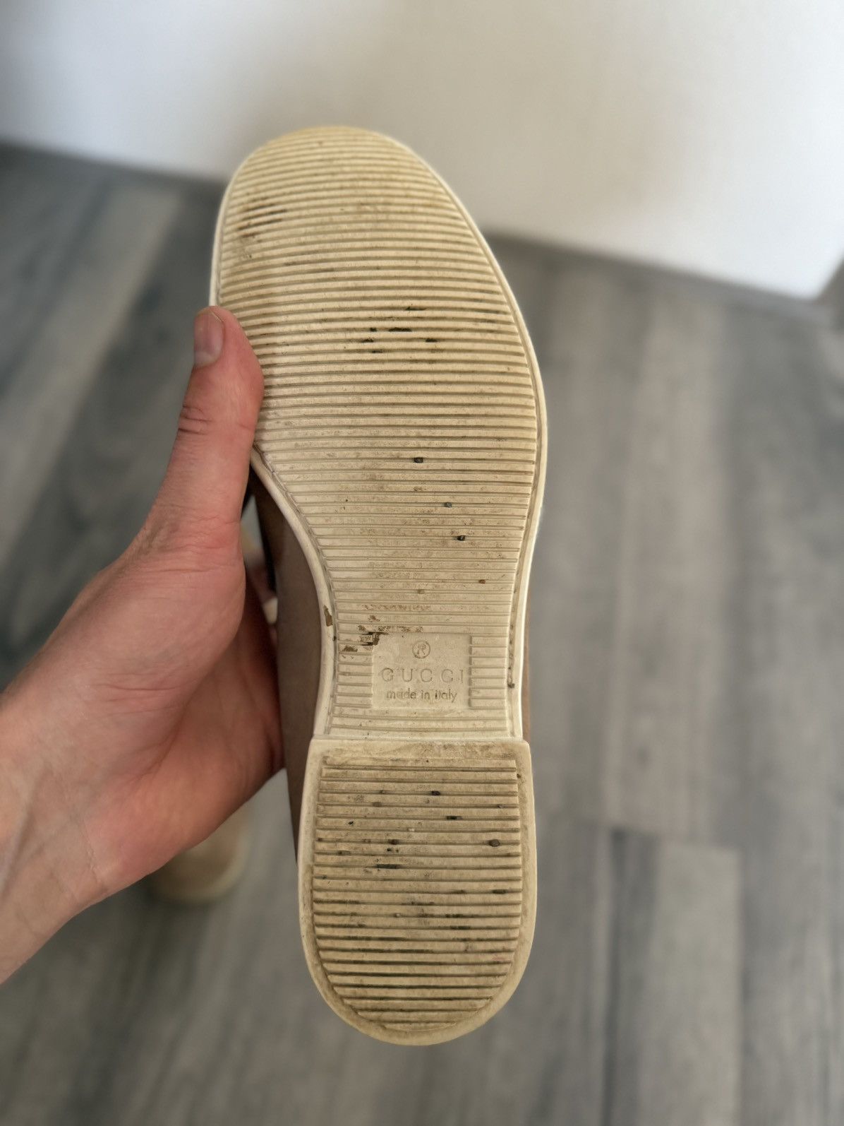 Gucci Gucci Horsebit Loafers in Beige Leather – Size 9.5 Size US 9.5 / EU 42-43 - 12 Thumbnail