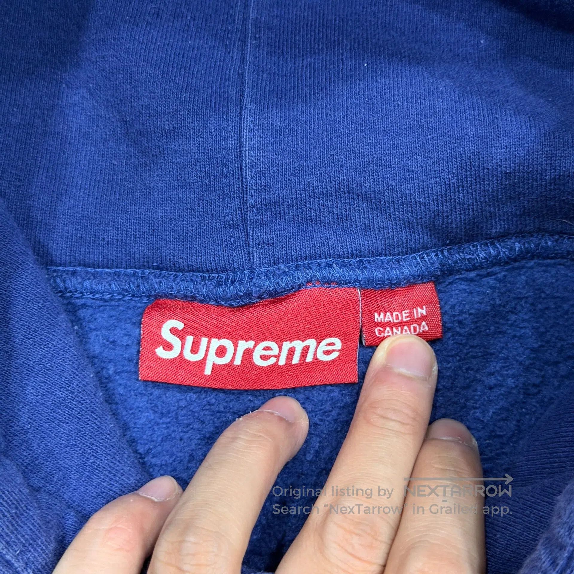 Supreme Supreme Blue Purple Logo Hoodie. Size US XL / EU 56 / 4 - 5 Thumbnail