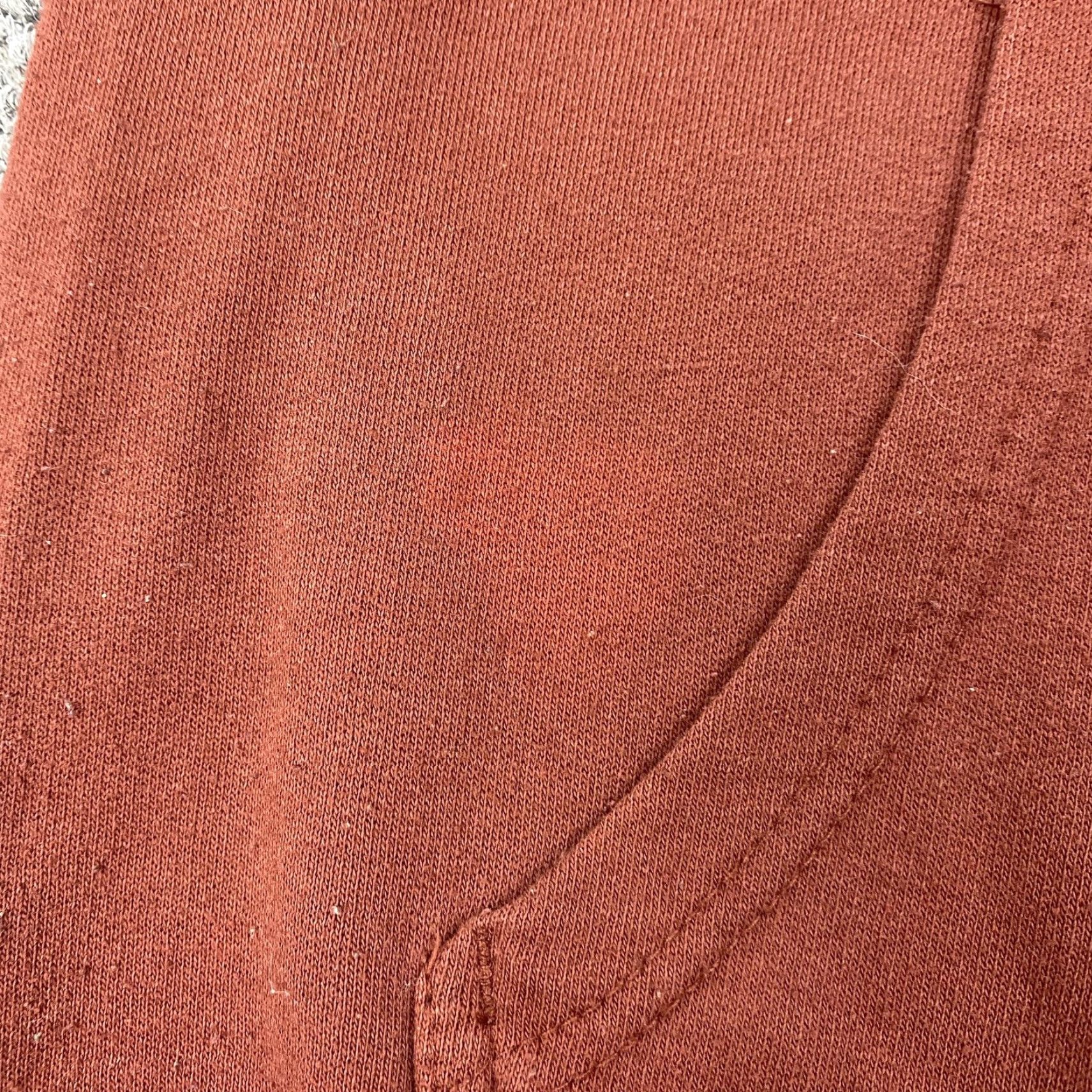 Vintage Cabela's Hoodie Mens Small Rust Brown Pullover Sweatshirt Outdoor Fleece Lined Size US S / EU 44-46 / 1 - 4 Thumbnail