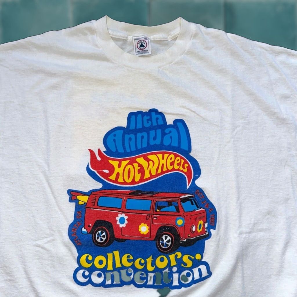 Vintage VINTAGE Pro Delta T-Shirt Beach Van Cruiser 3XL White Short Sleeve Crew Neck Mens 90s Vintage 70s 80s 90s Concert Collectors Size US XXL / EU 58 / 5 - 1 Thumbnail