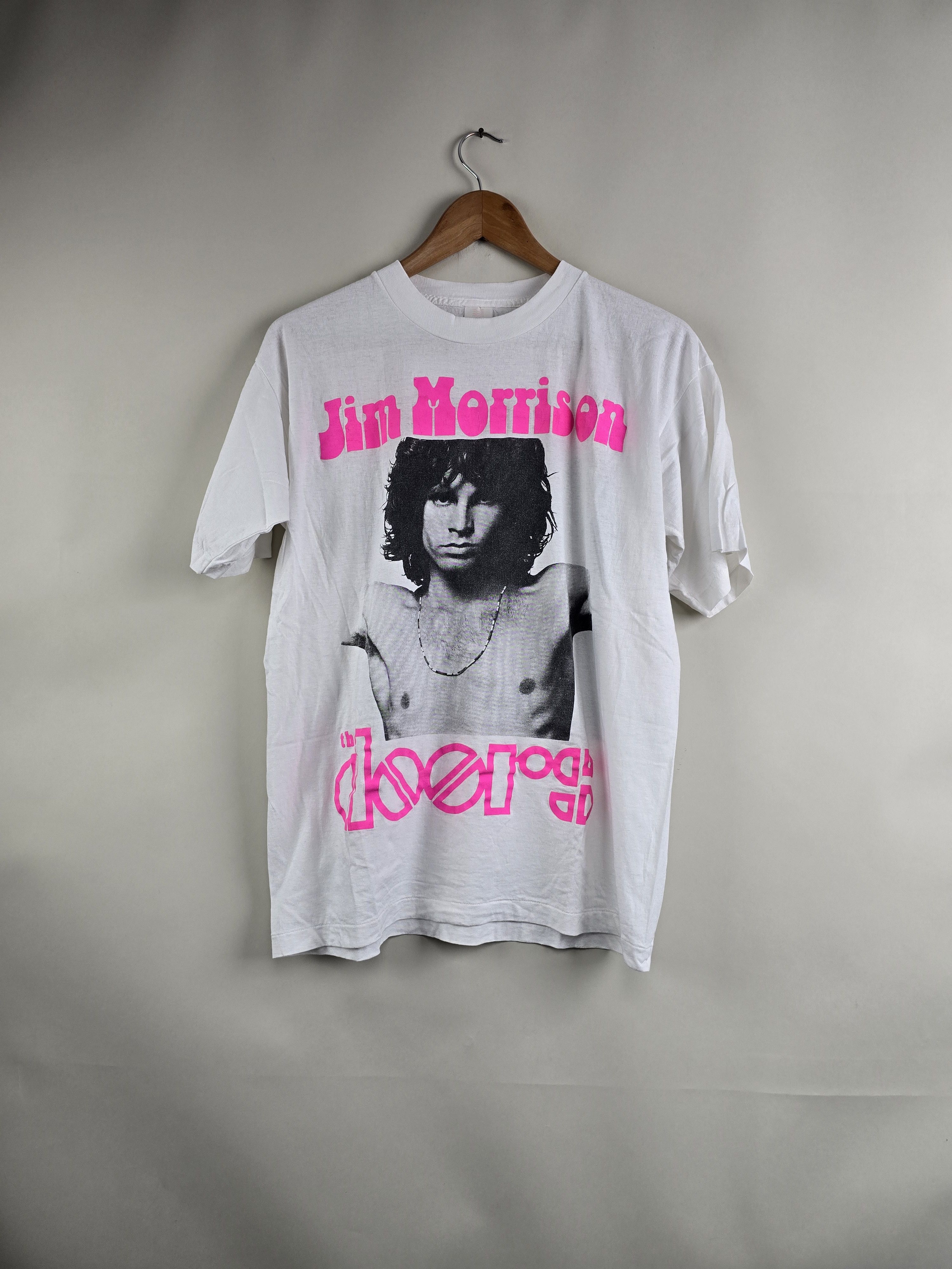 Band Tees × Vintage 90s Jim Morrison The Doors M 20" 27" Size US M / EU 48-50 / 2 - 7 Thumbnail