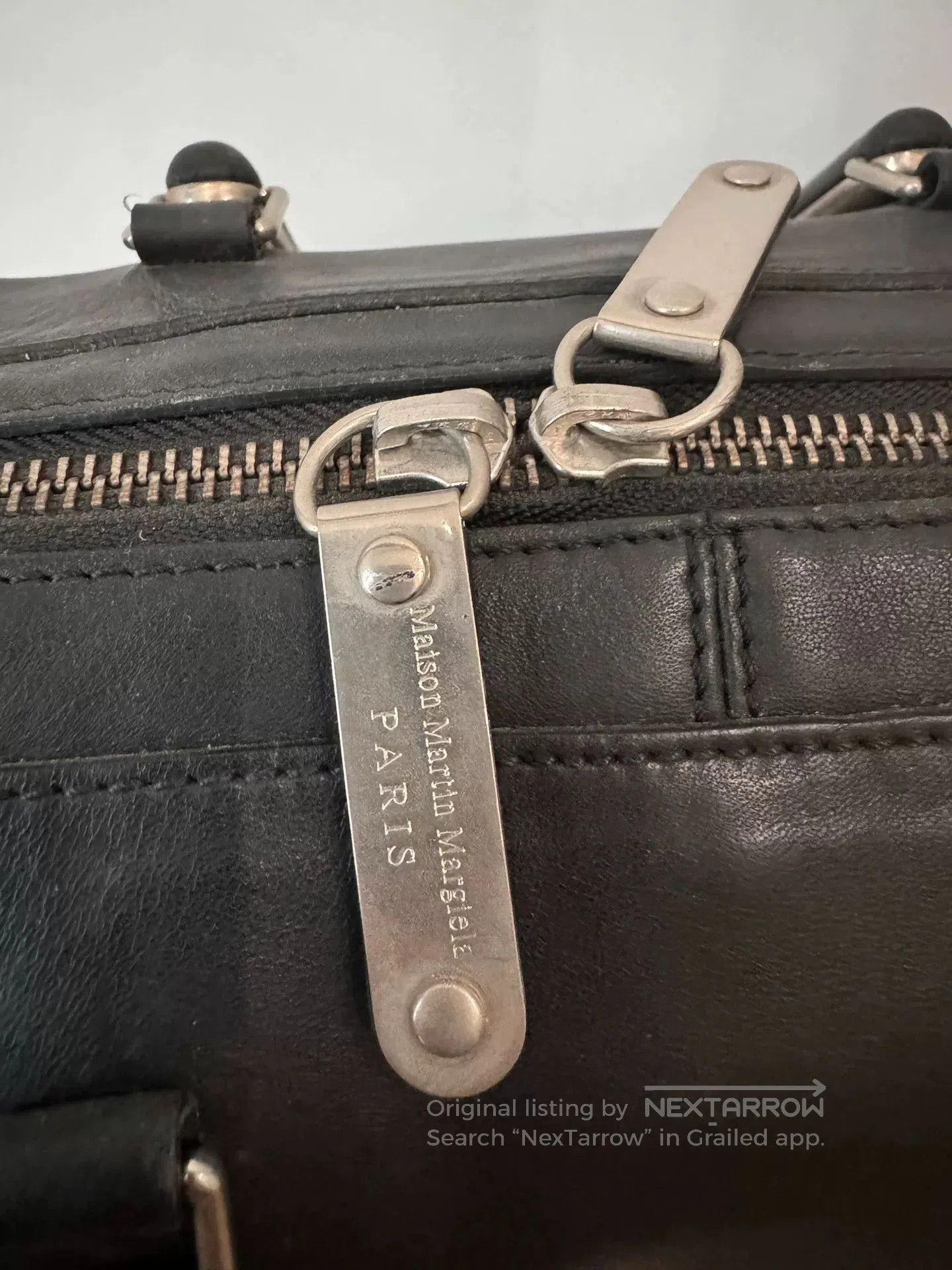 Maison Margiela Maison Margiela Slouchy Leather Bag. Size ONE SIZE - 3 Thumbnail